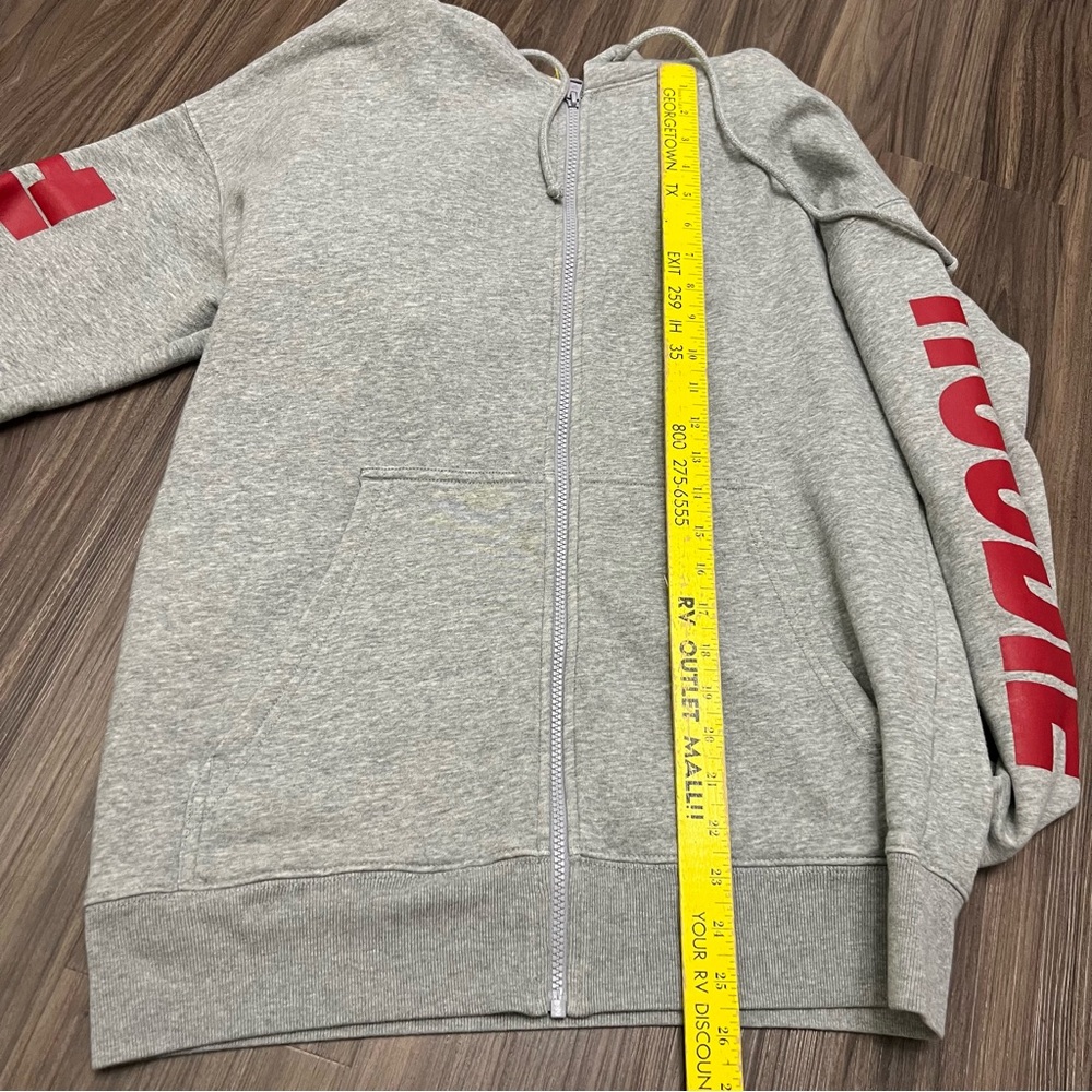 ariztia TNA gray women sz XS oversized hoodie - Picture 10 of 10